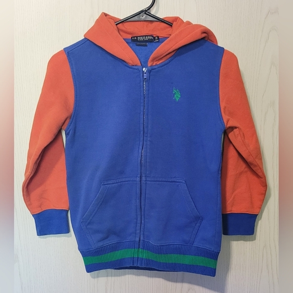 U.S. Polo Assn. Kids Zip Up Hoodie - Picture 1 of 10